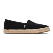 Toms Loafers Black, Dam