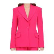 Versace Jeans Couture Fuchsia Blazer för Kvinnor Pink, Dam