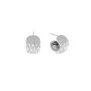 Dansk Copenhagen Earrings Gray, Dam