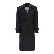 Burberry Double-Breasted Coats Black, Dam