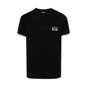 Emporio Armani T-Shirts Black, Herr