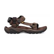 Teva Flat Sandals Brown, Herr