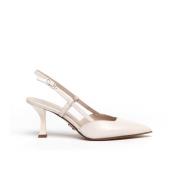 Sergio Levantesi Lackläder Slingback Joanna White, Dam