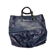 Stella McCartney Pre-owned Pre-owned Tyg totevskor Blue, Dam