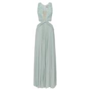 Elisabetta Franchi Maxi Dresses Blue, Dam