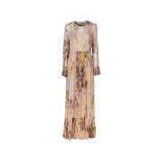 Jucca Elegant Maxi Klänningar Kollektion Multicolor, Dam