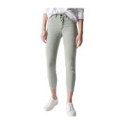 Salsa Skinny Jeans Green, Dam