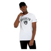 New Era Vit Team Logo Tee Bronet White, Herr