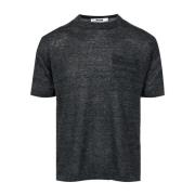 Mauro Grifoni T-Shirts Gray, Herr