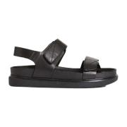 Vagabond Shoemakers Flat Sandals Black, Dam