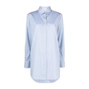 Etro Long Sleeve Tops Blue, Dam