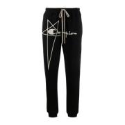 Rick Owens Champion Joggers Black, Dam