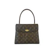 Louis Vuitton Vintage Pre-owned Canvas handvskor Brown, Dam