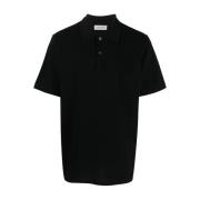 Lanvin Polo Shirts Black, Herr