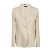 Max Mara Weekend Blazers Beige, Dam