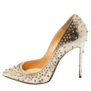 Christian Louboutin Pre-owned Pre-owned Laeder klackskor Yellow, Dam