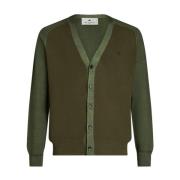 Etro Cardigans Green, Herr