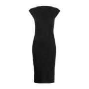 Rick Owens Midi Dresses Black, Dam