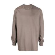 Rick Owens Crewneck Långärmad T-shirt Brown, Herr