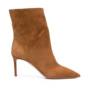 Aquazzura Ankle Boots Brown, Dam