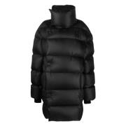 Rick Owens Down Coats Black, Dam