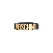 Moschino Belts Black, Herr