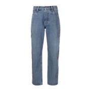 Etro Straight Jeans Blue, Dam