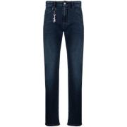 Paul & Shark Straight Jeans Blue, Herr