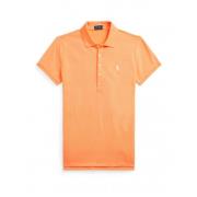 Polo Ralph Lauren Julie Slim Fit Kortärmad Polo Orange, Dam