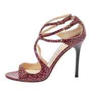 Jimmy Choo Pre-owned Pre-owned Laeder sandaler Multicolor, Dam