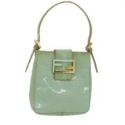 Fendi Vintage Pre-owned Canvas fendi-vskor Blue, Dam