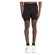 Y-3 Logo Tight Löparshorts Black, Herr