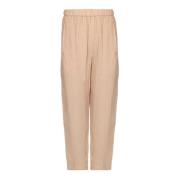 Tela Stiliga Svarta Byxor Beige, Dam