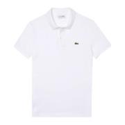 Lacoste Slim Fit Vit Polo White, Herr