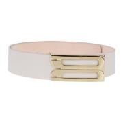 Victoria Beckham Belts White, Dam