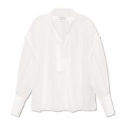 Salvatore Ferragamo Oversize topp White, Dam