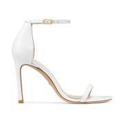 Stuart Weitzman Sandals White, Dam