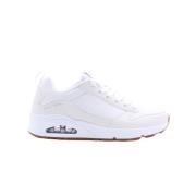 Skechers Avslappnad Stil Sneakers för Män White, Herr