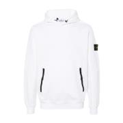 Stone Island Hoodies White, Herr