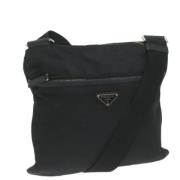 Prada Vintage Pre-owned Tyg prada-vskor Black, Dam