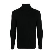 Tagliatore Knitwear Black, Herr