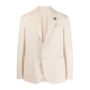 Lardini Jackets Beige, Herr