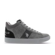 U.s. Polo Assn. Mörkgrå Casual Skjorta Gray, Herr