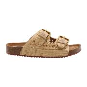 Bibi Lou Snygga Sommarsliders Beige, Dam