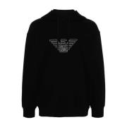 Emporio Armani Sweatshirts Black, Herr