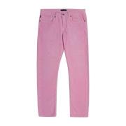 Tom Ford Klassiska Straight Jeans för Män Pink, Herr