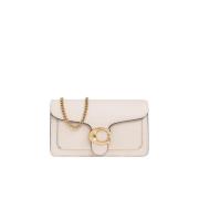 Coach Tabby Chain axelväska Beige, Dam