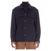 Lardini Jackets Blue, Herr