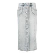 Isabel Marant Étoile Midi Skirts Blue, Dam