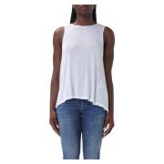 Dondup Sleeveless Tops White, Dam